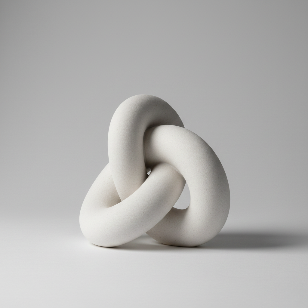 Sculptural Knot Decor