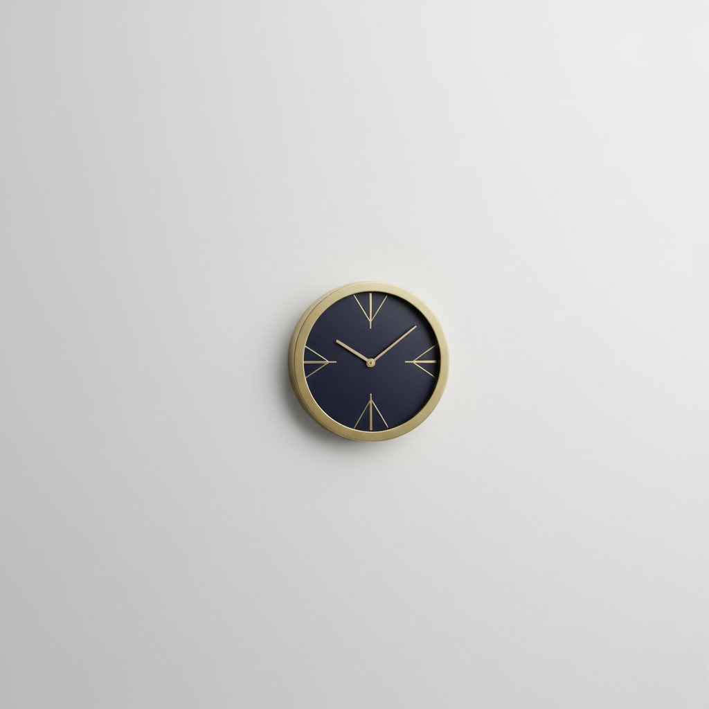 Modern Minimalist Wall Clock