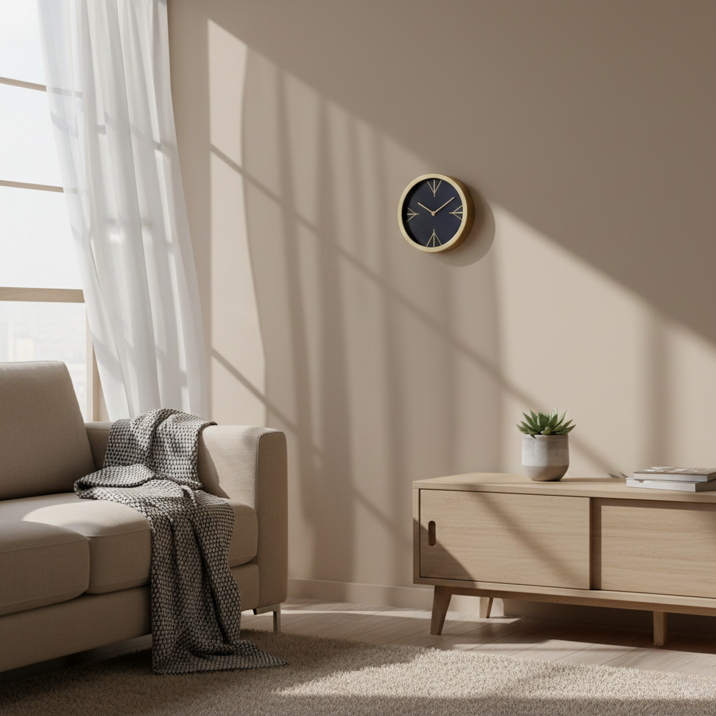 Modern Minimalist Wall Clock