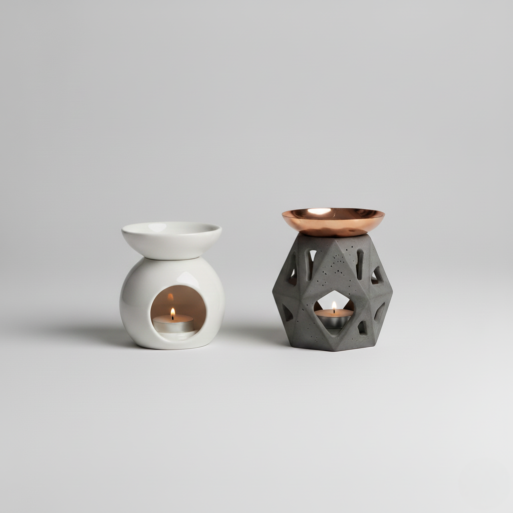 Aromatherapy Oil Burner Set