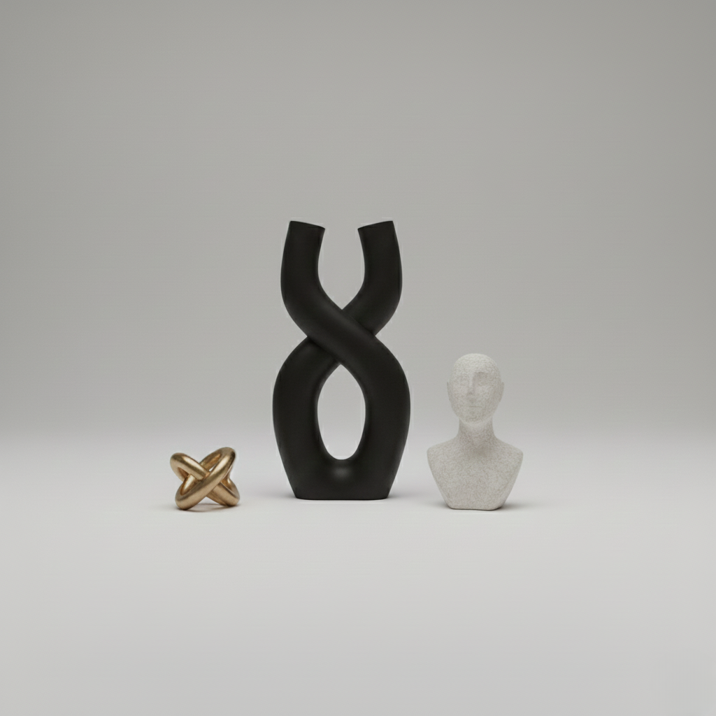 Modern Sculptural Decor Set
