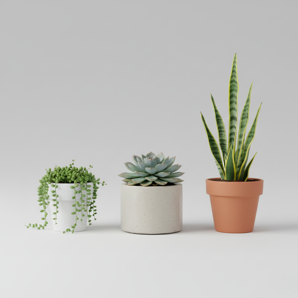 Indoor Plant Decor Set