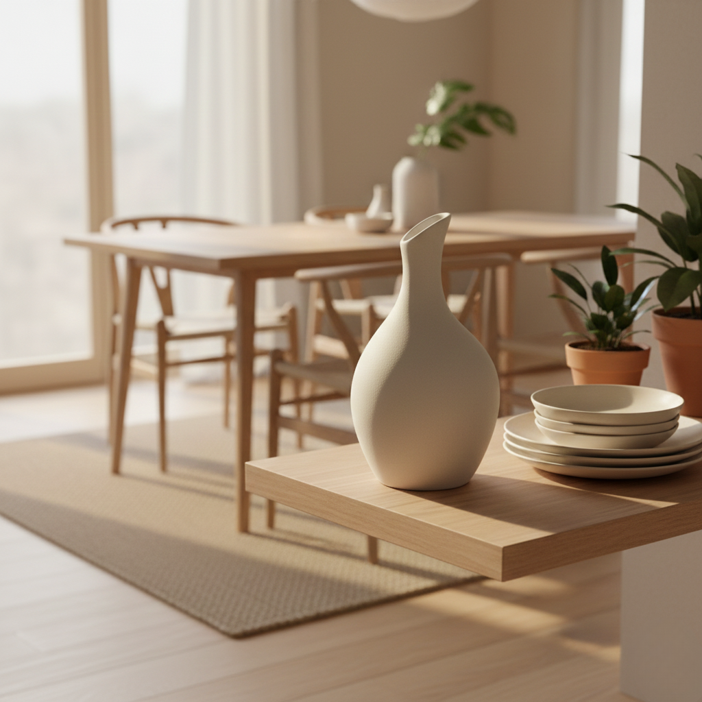 Sculptural Decorative Vase