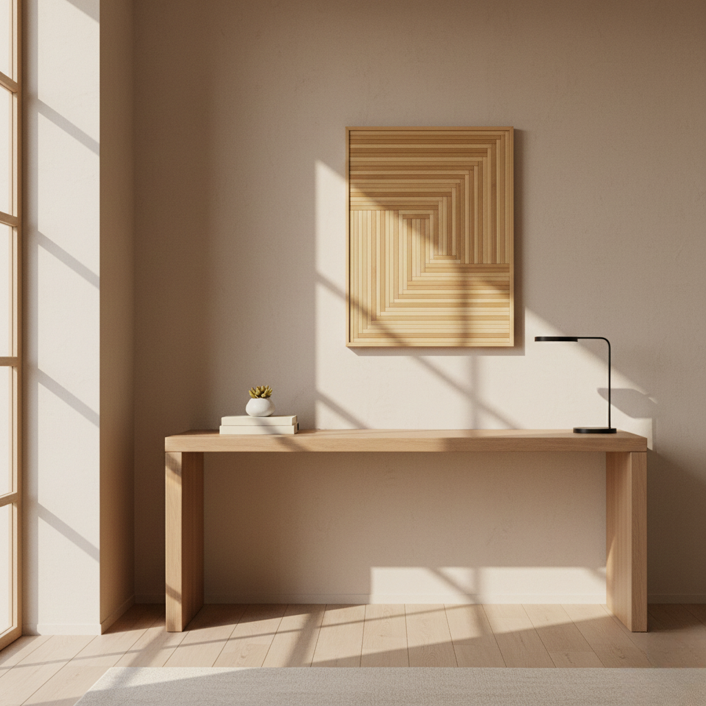 Geometric Decorative Wall Panel