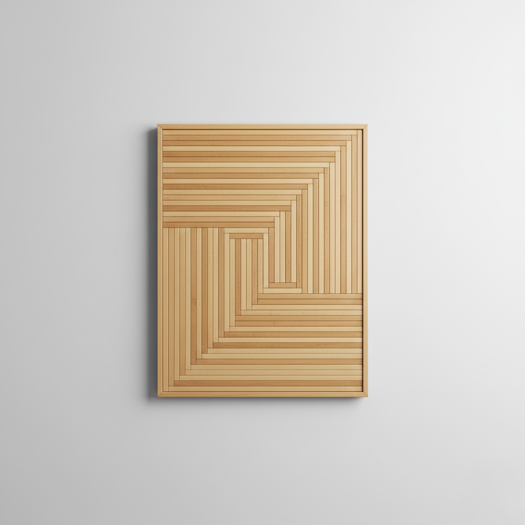Geometric Decorative Wall Panel